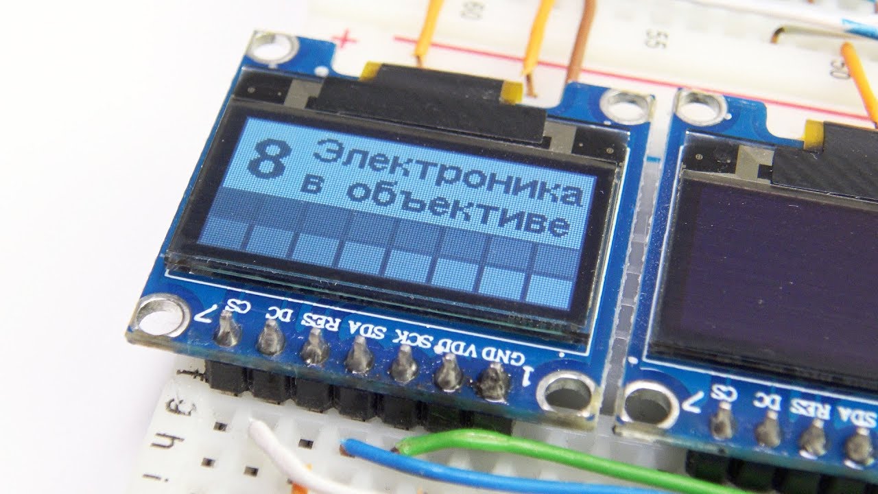 Ресурсный тест OLED-дисплеев