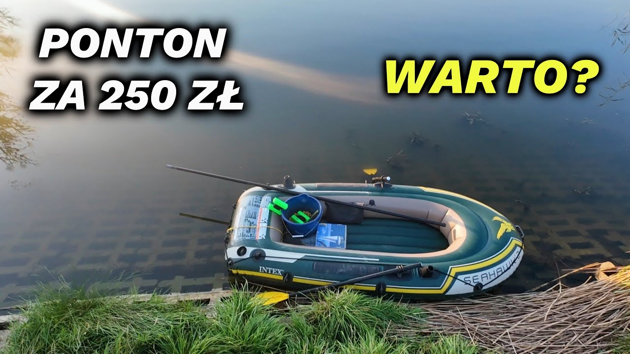 PONTON INTEX SEAHAWK 2 - za 250 ZŁ!