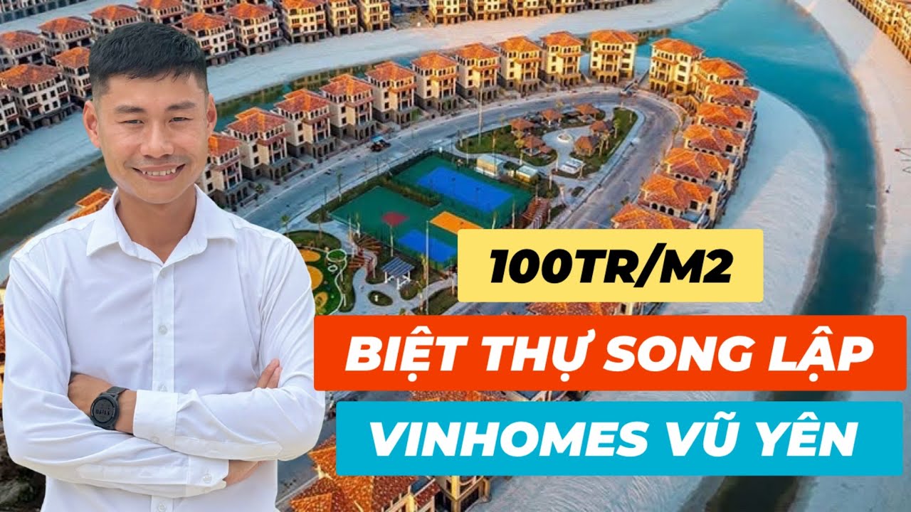 [ TOP 2 ] CĂN BIỆT THỰ SONG LẬP GIÁ TỐT PK ĐẢO THIÊN ĐƯỜNG | VINHOMES VŨ YÊN