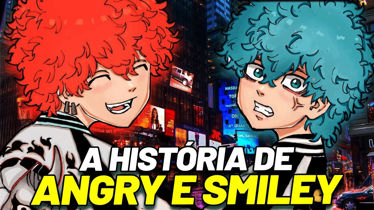 A HISTÓRIA COMPLETA DE ANGRY E SMILEY  // OS IRMÃOS DEMÔNIO DE TOKYO REVENGERS