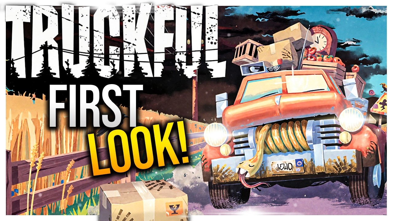 A Cozy Delivery Game That Turns Into a NIGHTMARE! | Truckful DEMO