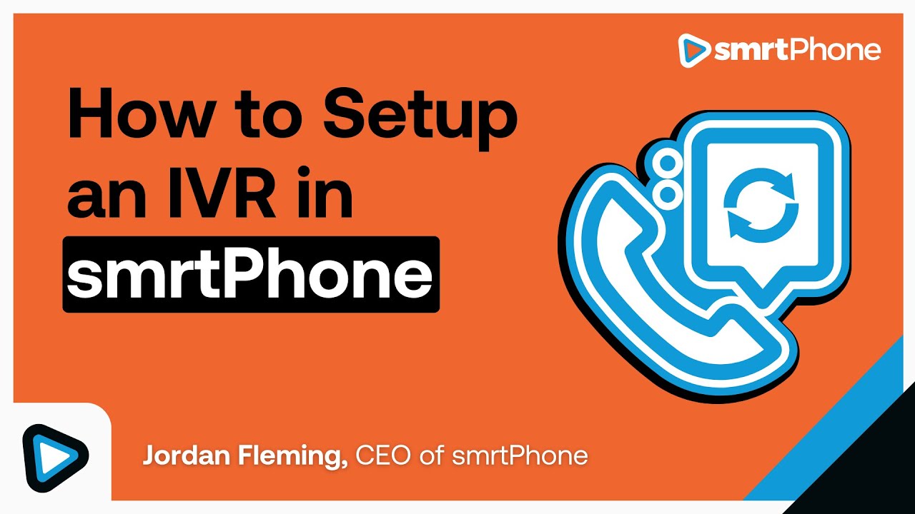 How to Use the IVR Menu in smrtPhone