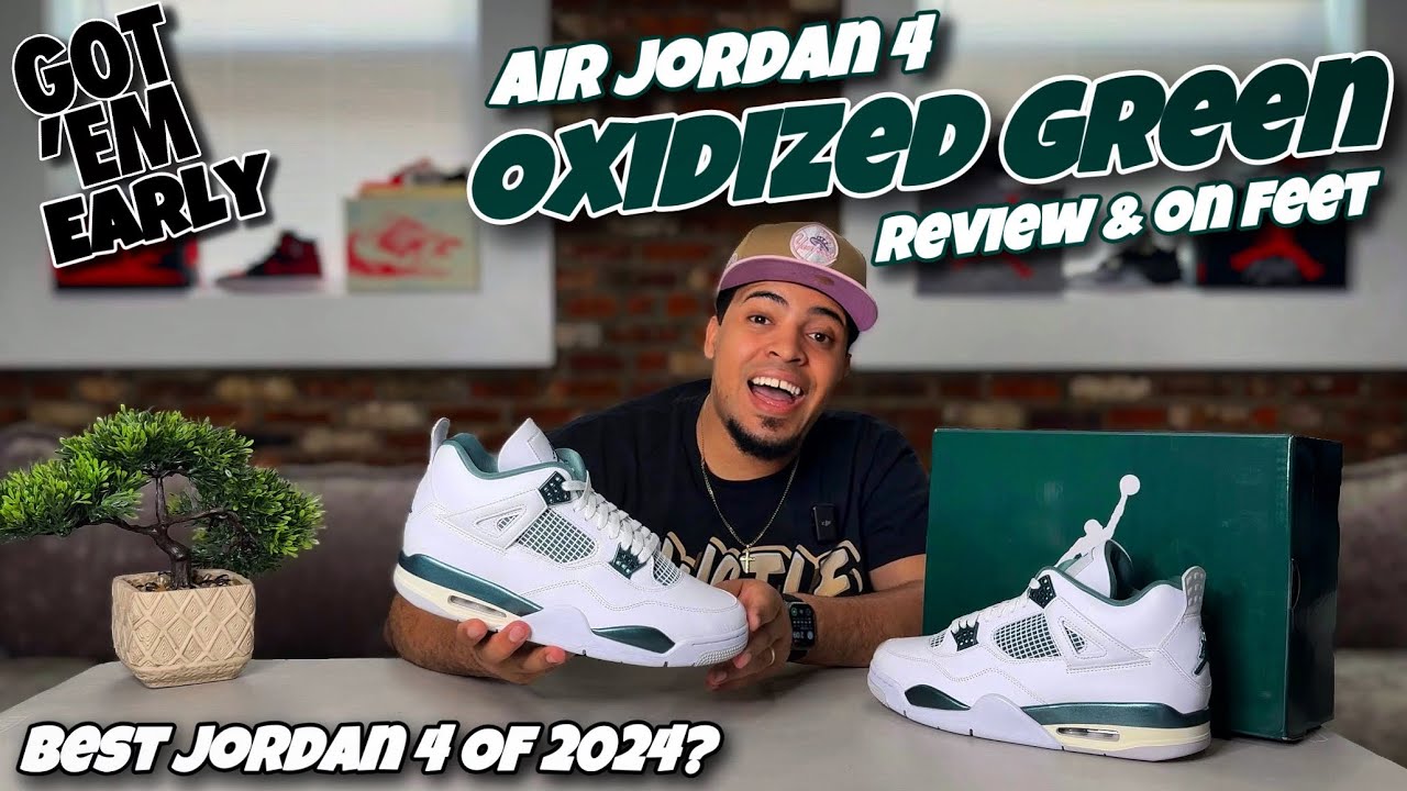 Jordan 4 Oxidized Green - Review & On Feet 👣🔥