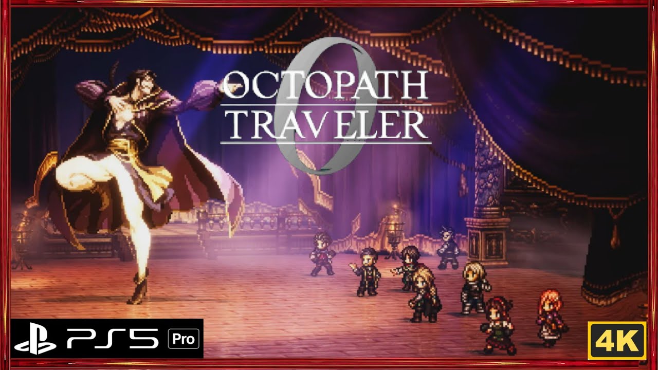 Octopath Traveler 0 Мастер славы, глава 3: Босс Огюст, драматург, финальная сцена и сборка TS