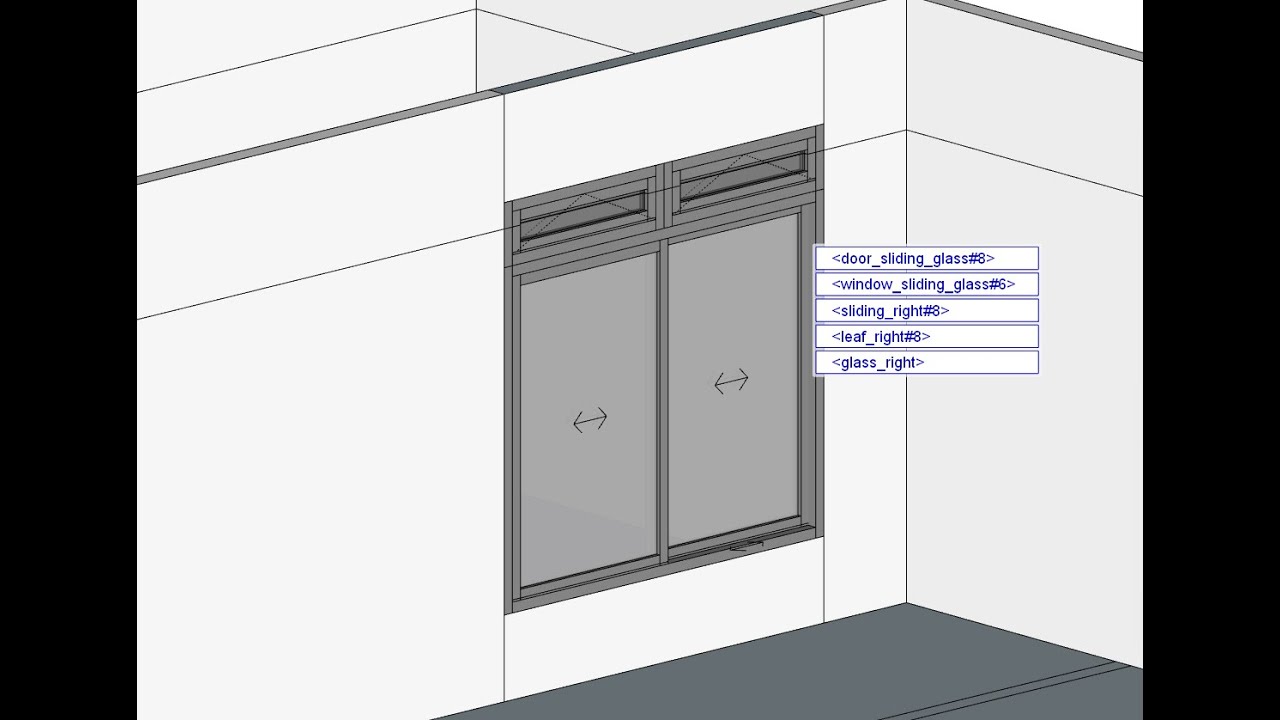 Sketchup BIM - Dynamic Wall-Window