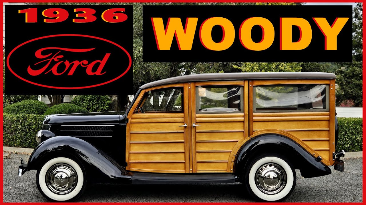 Wow - It's a Beautifully Restored 1936 Ford Model 68 Woody