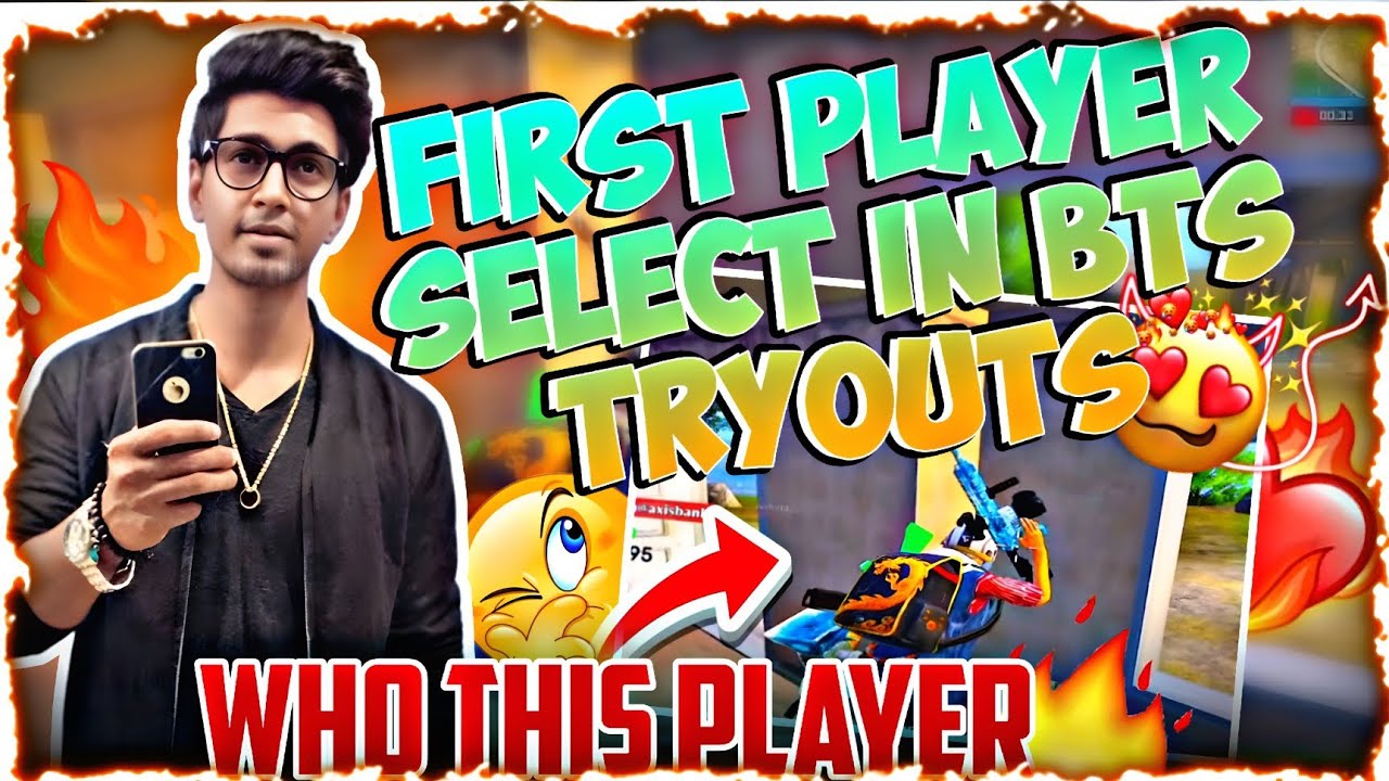 💥FIRST PLAYER SELECT IN BTS TRYOUTS🤩||VERY INTERESTING GAMEPLAY🥶 #madan #bgmi