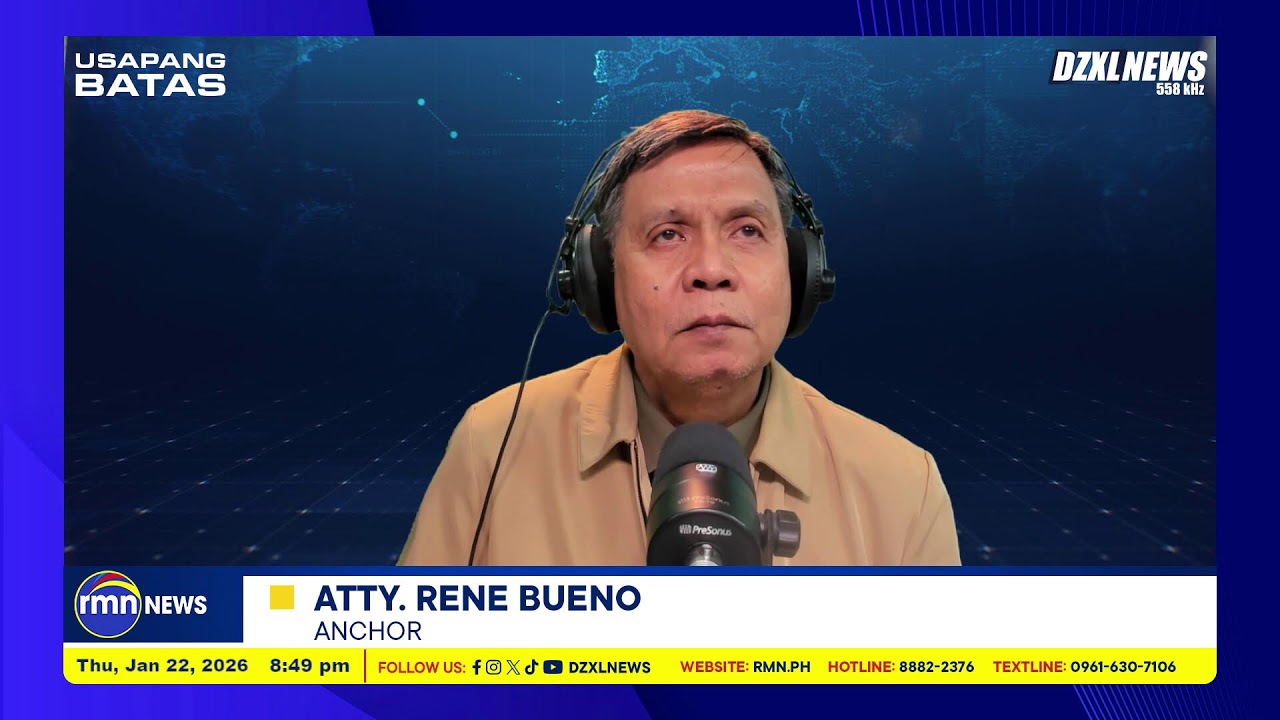 Usapang Batas | JANUARY 22, 2026