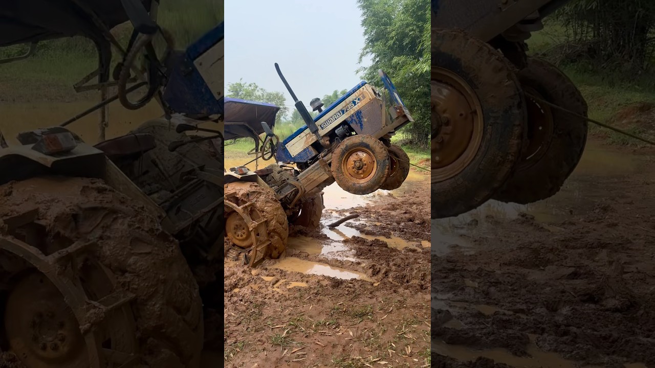 Tractor 🚜 fas gaya 🥺💔 #minivlog #vlog