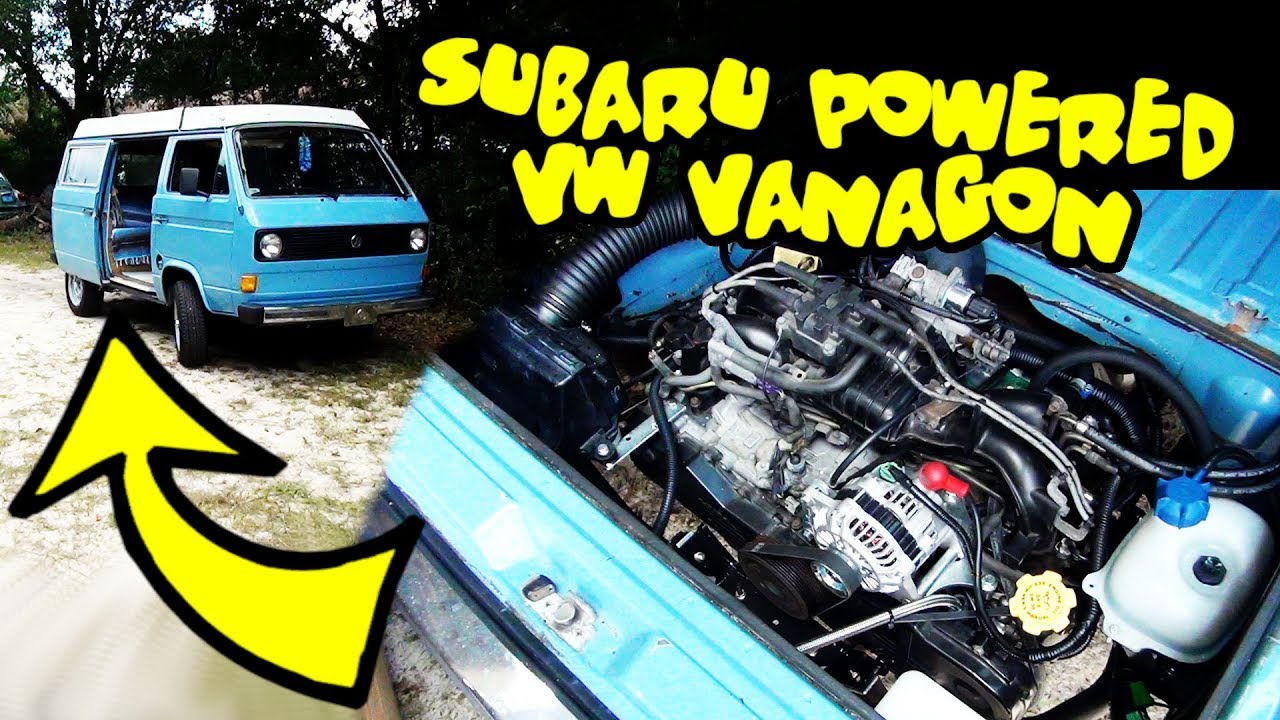 Subaru Powered VW Vanagon 1981 года выпуска