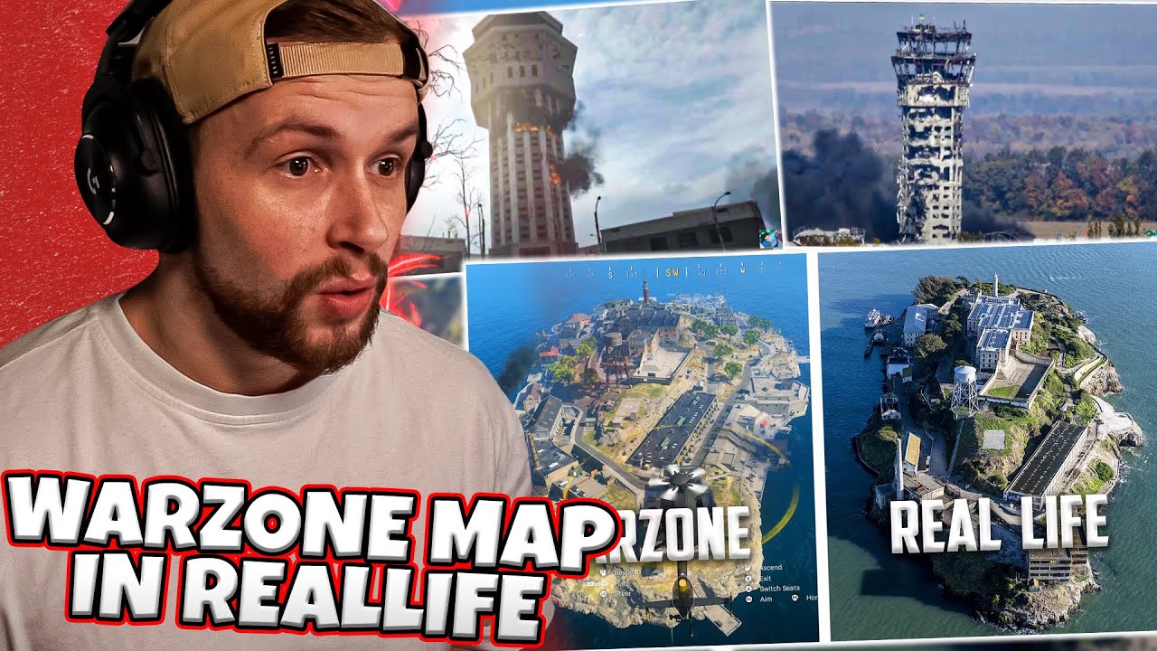 WARZONE MAPS in REALLIFE | YouTuber reist nach Rebirth Island in San Francisco | dieserkingphil