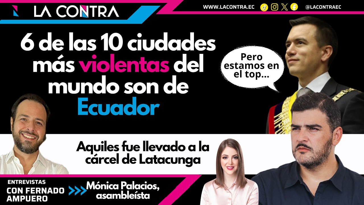 🔴AQUILES A LATACUNGA, MIENTRAS ECUADOR SE CAE A PEDAZOS Y HASTA ABRIERON UN CASINO