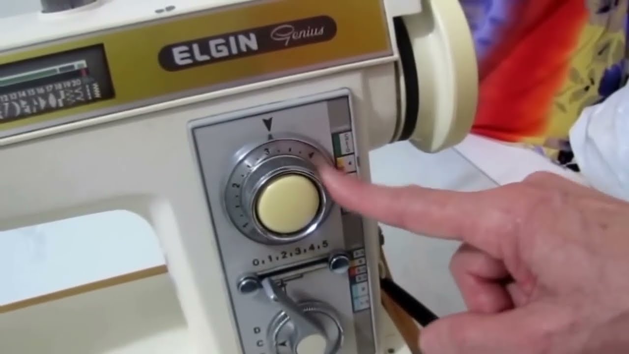 Enchendo A Bobina Na Elgin Genius Super Automática - Bobinado de la bobina #atelliêpimentapinck 👍🙏💖