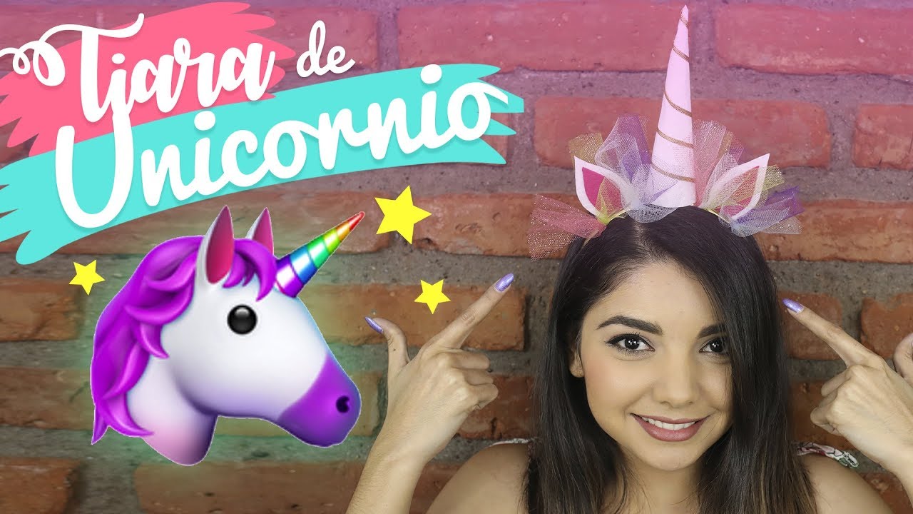 COMO HACER UNA TIARA DE UNICORNIO DIY TIARA DE UNICORNIO