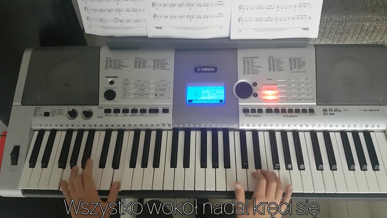 ŚWIT - MĘSKIE GRANIE - PIANO COVER - ERNI KEYBOARD