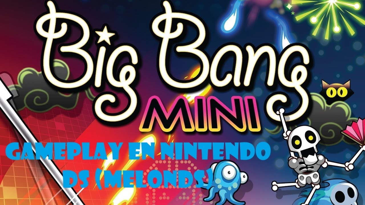 Big Bang Mini (Español) de Nintendo DS con emulador melonDS. Gameplay primeros niveles (PC Windows)