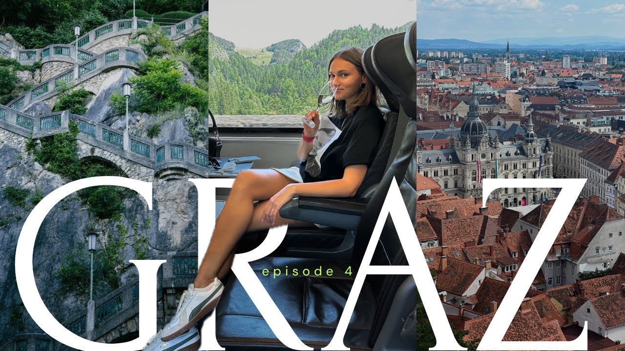 GRAZ | 4 episode — поезд из Вены, замок Шлоссберг, джаз под дождем и современная архитектура