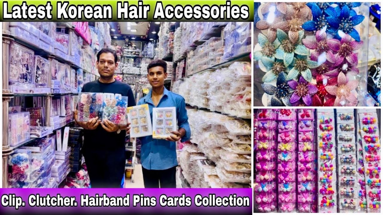 Fancy korean Hair Accessories supplier🔥सिर्फ 5/- रूपये से🔥Cheapest Hair Accessories Wholesaler Delhi