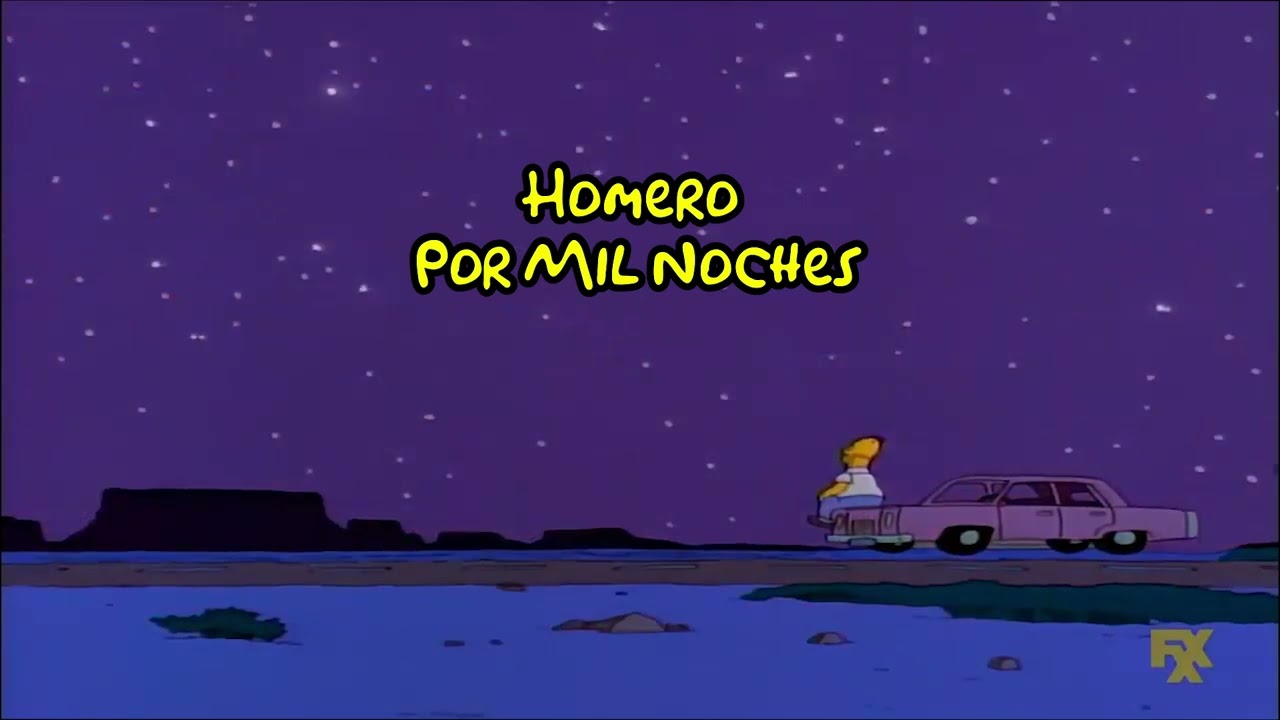 Homero Simpson Por Mil Noches Cover IA