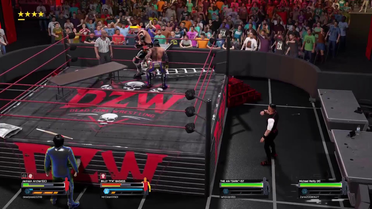 DZW Week Eighteen Match Five DZW Blood And Guts Championship Match