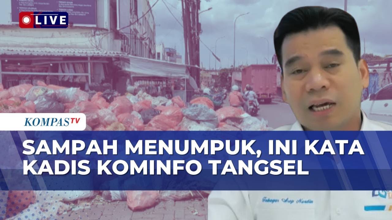 Sampah Masih Numpuk di Trotoar Tangsel, Kapan Akan Dibenahi? Kadis Kominfo Tangsel Buka Suara