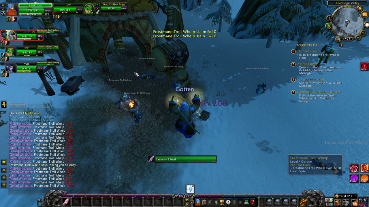 WoW WotLK - The MaNGOS-Bot Massacre