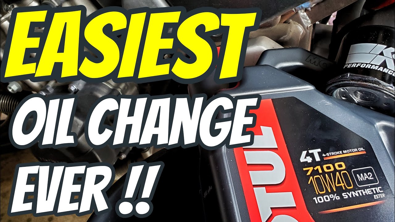 DIY: Honda Hornet 919 Oil Change