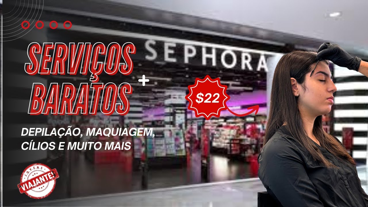 O SEGREDO DA SEPHORA QUE NINGUÉM TE CONTA: O MINI SALÃO DE BELEZA COM PREÇOS SUPER BARATOS