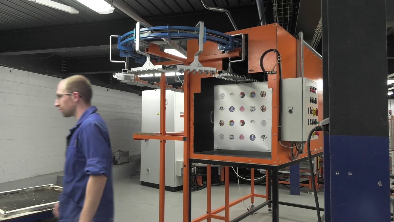 Production d'un flacon Waltersperger