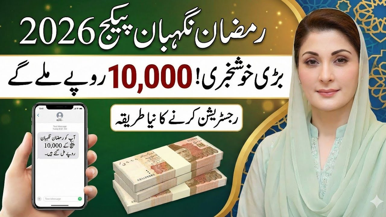 How to Apply for Maryam Nawaz Ramzan Package 2026 - 8070 Online Check