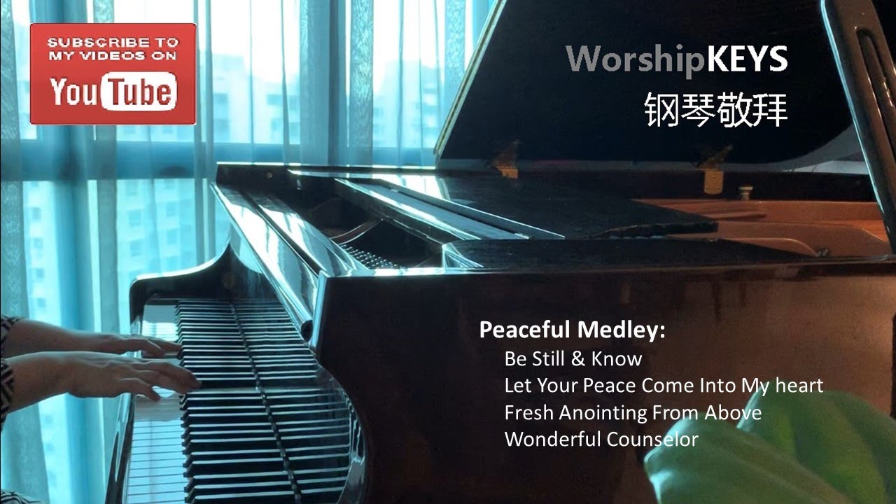 Piano Worship - Peaceful Medley (recorded ‘live’) #instrumentalworshipmusic