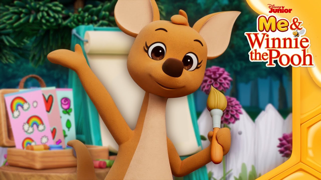 Meet Kanga! | Me & Winnie the Pooh 🍯 | Vlog 16 | @disneyjr