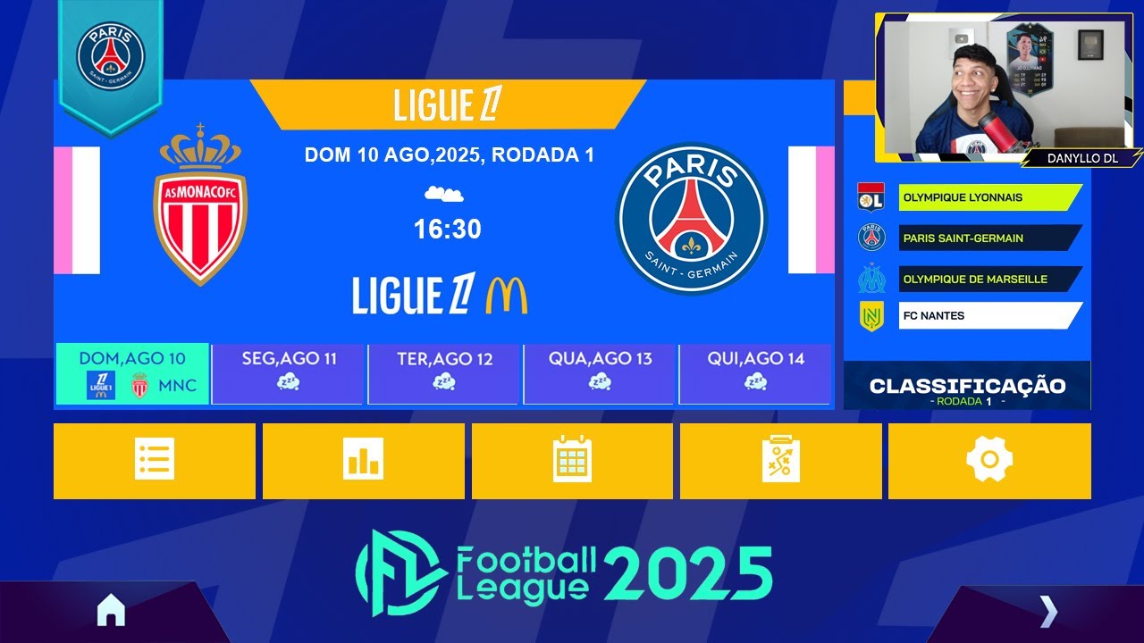 FOOTBALL LEAGUE 2025 ATUALIZOU MASTER LEAGUE NOVA COM TIMES BRASILEIROS (ANDROID/iOS)