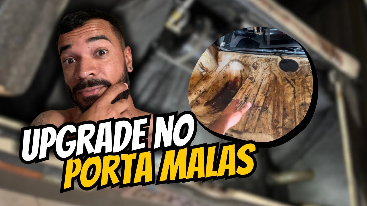 FORREI O PORTA MALA DO GOL QUADRADO COM CARPETE E FICOU SENSACIONAL