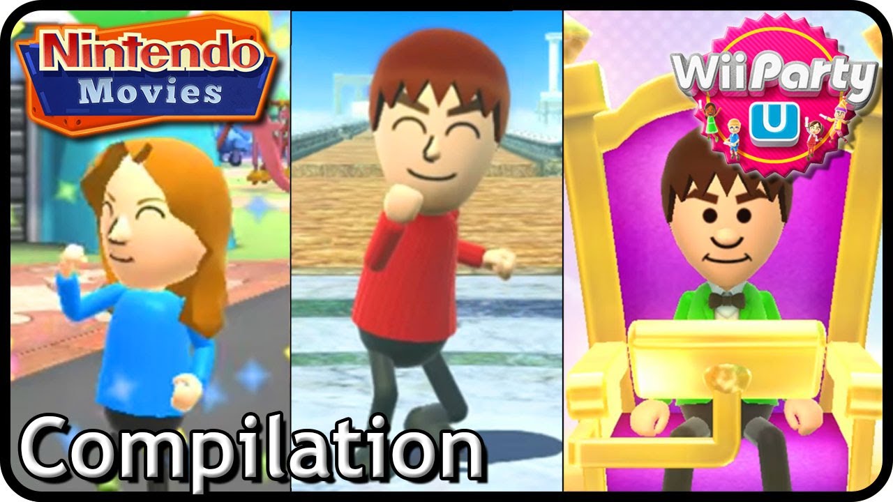 Wii Party U - Hide and Seek, Do U Know Mii & Bridge Burners Compilation (Myrte vs Maurits vs Rik)
