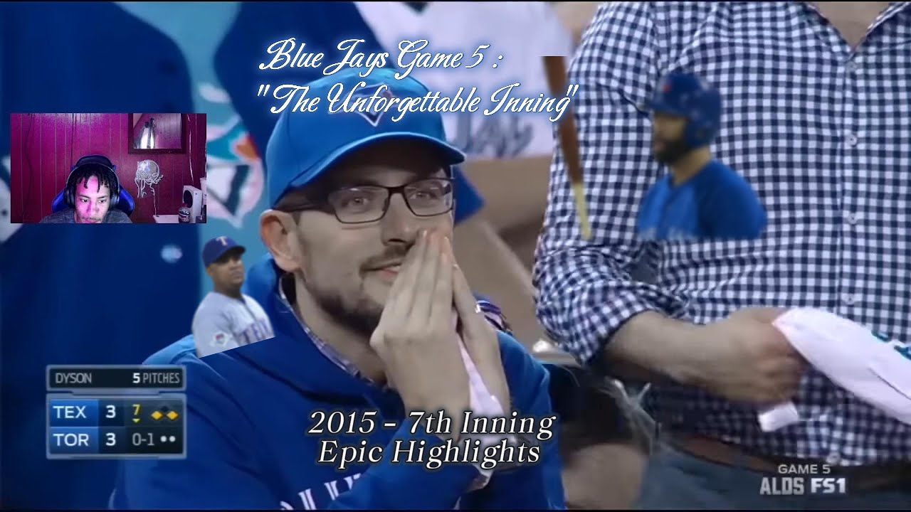 New Baseball Fan Reacts to Blue Jays' Unforgettable 7th Inning: 2015 ALDS Game 5 Highlights!