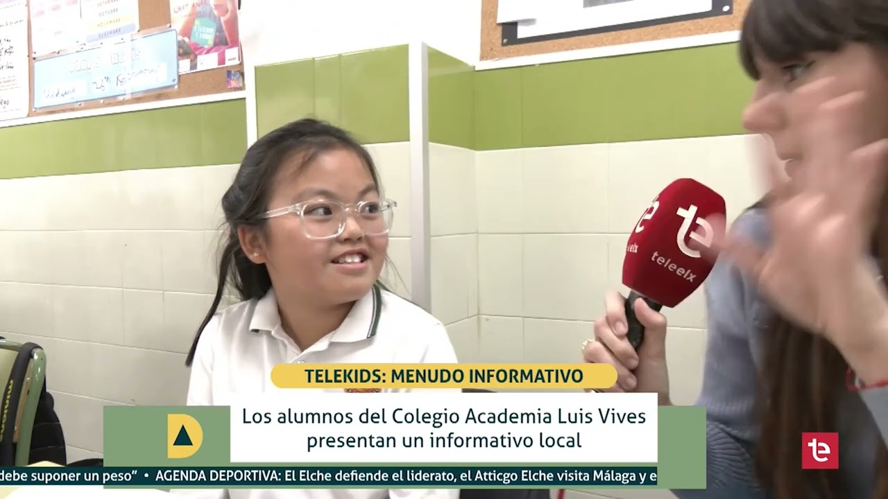 DÍA A DÍA | Telekids: menudo informativo desde el Colegio Luis Vives  - 28/02/2025