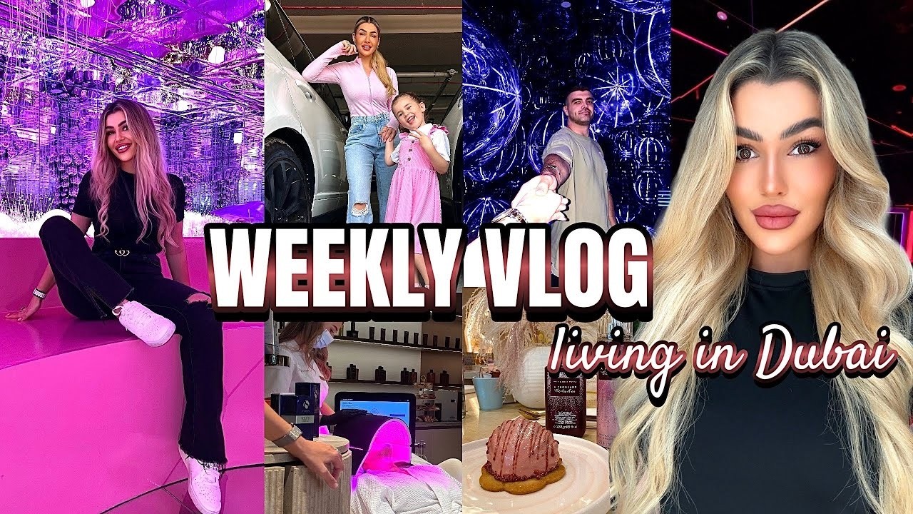 Dubai Weekly Vlog 🇦🇪 | House of Hype, Family Day, PR Unboxings & My Beauty Routine!