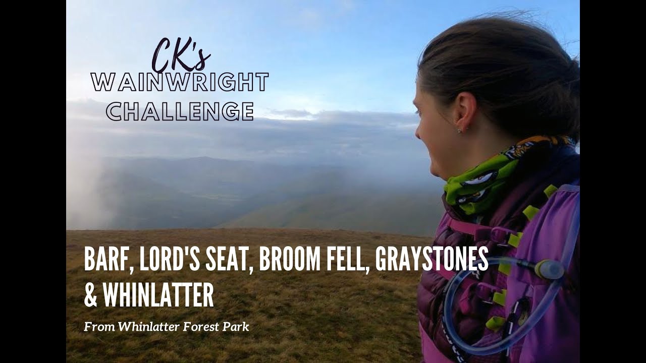 Barf, Lord's Seat, Broom Fell, Graystones & Whinlatter from Whinlatter Forest Park