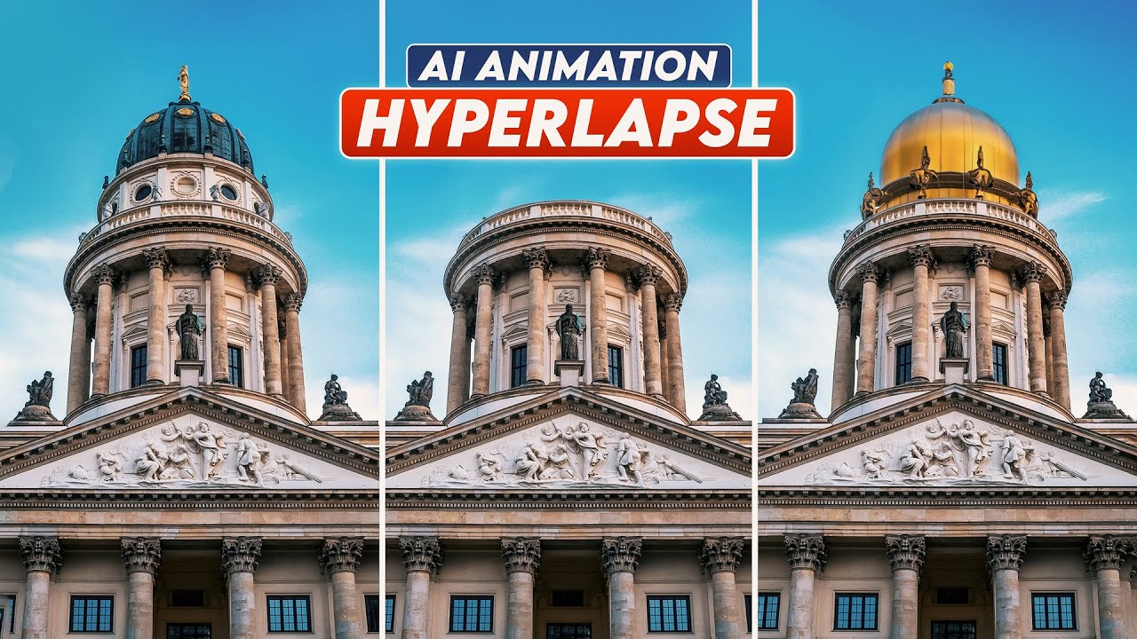 Учебное пособие по созданию эффекта анимации AI HYPERLAPSE в Premiere Pro | Генеративное заполнение