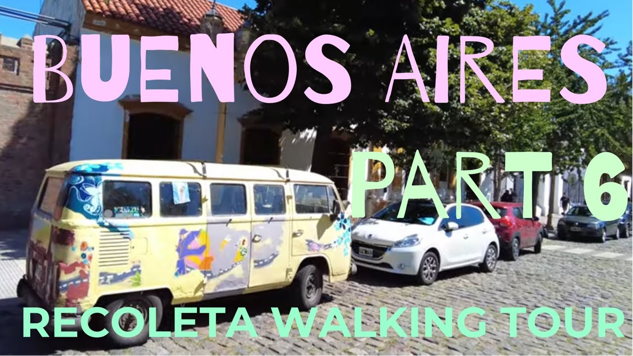 Exploring Recoleta, 🇦🇷 Buenos Aires in 4K | A Walking Tour in 2023