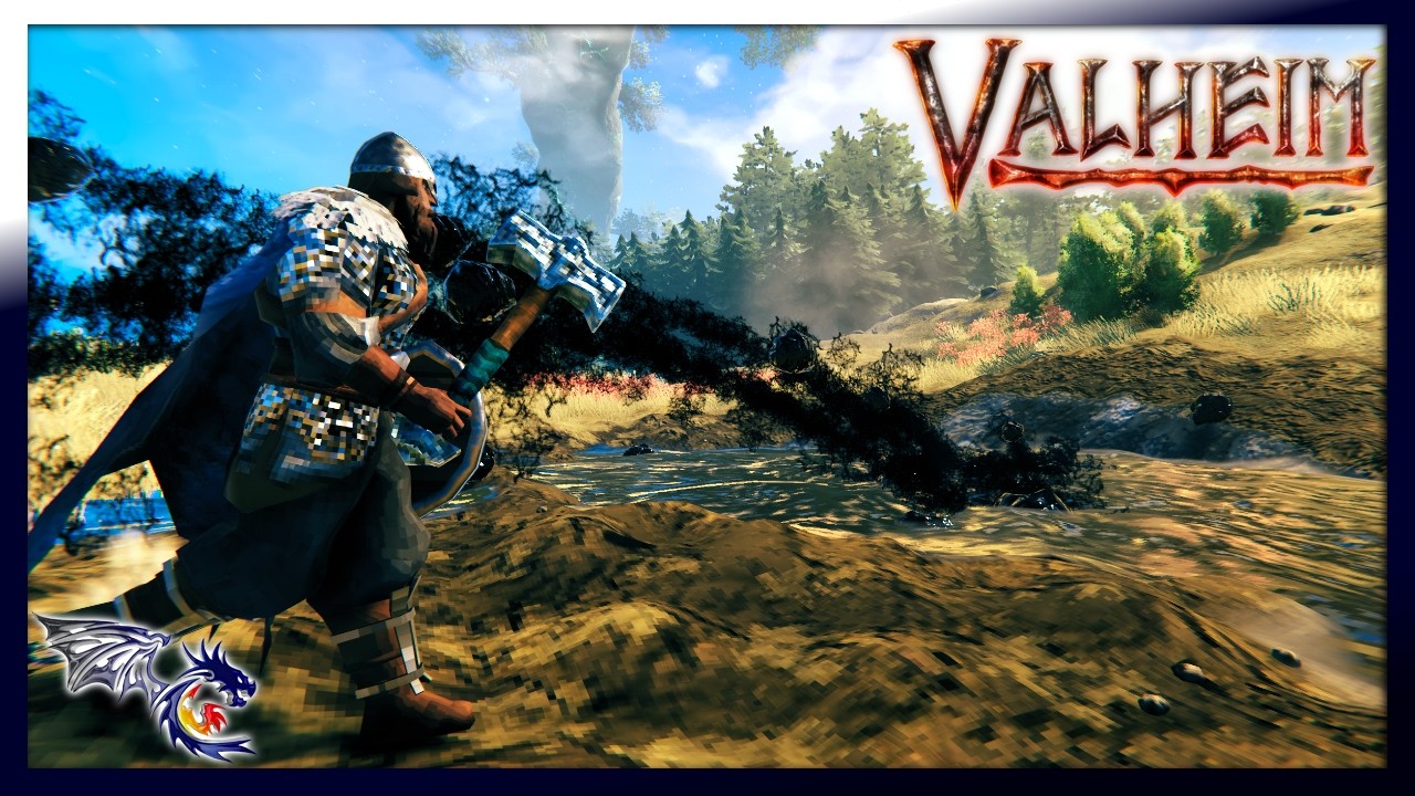 Tar Pit Excavation In The Plains | Valheim