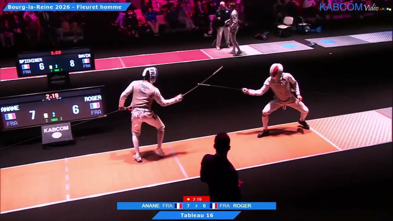 Hauts-de-Seine French Cup 2026 SMF - L16 - Anas Anane FRA v Constant Roger FRA