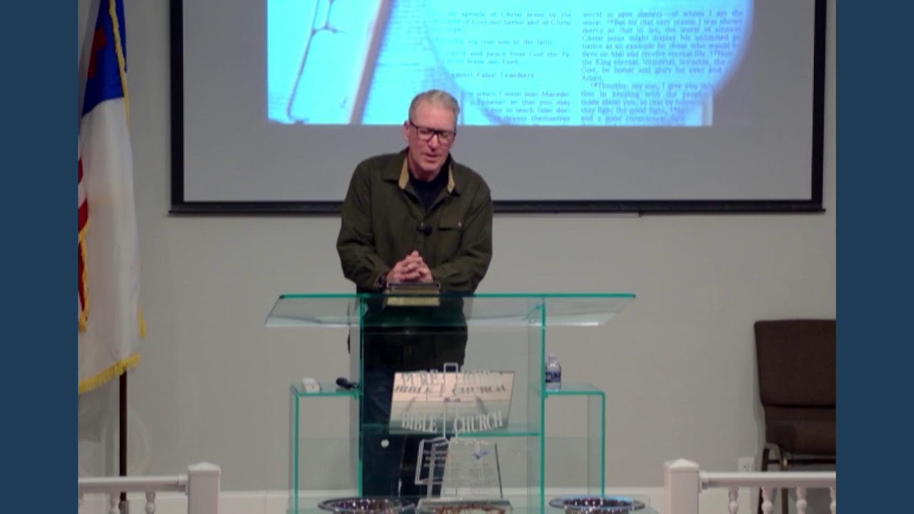 PWBC - Wednesday Night Prayer Time & Bible Study - 1 Timothy
