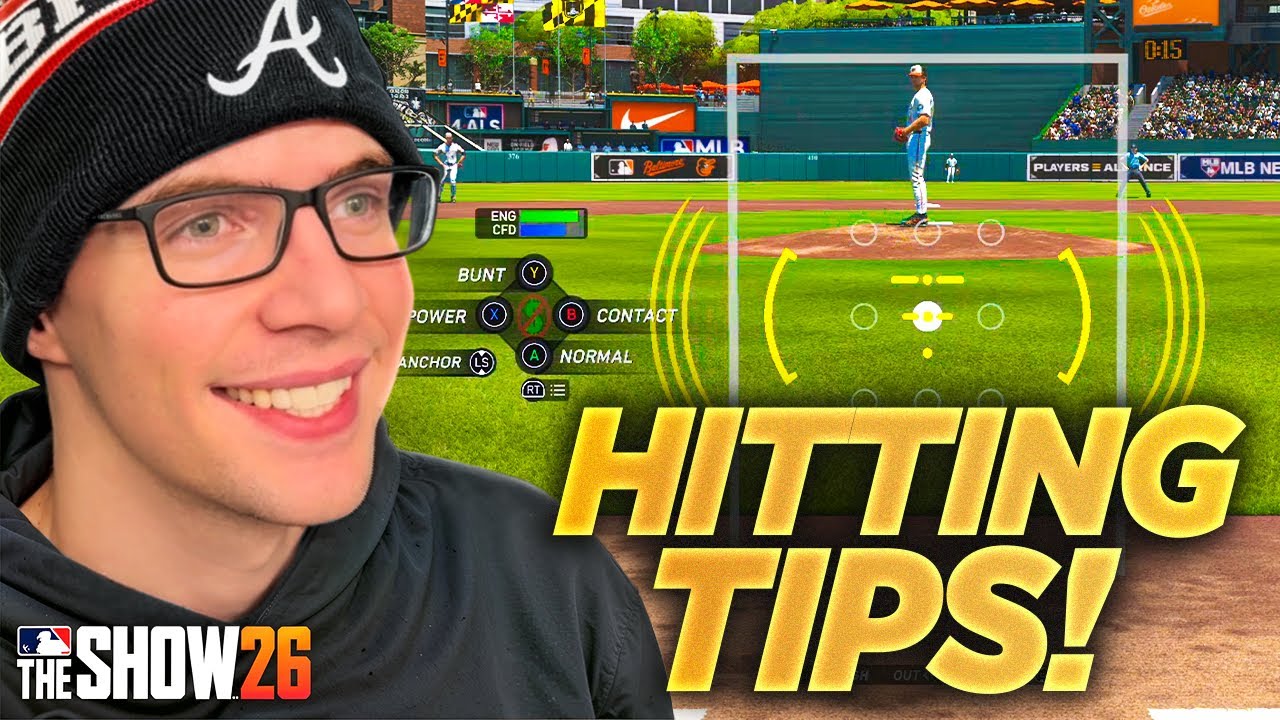 Советы по отбиванию мяча в MLB The Show 26!