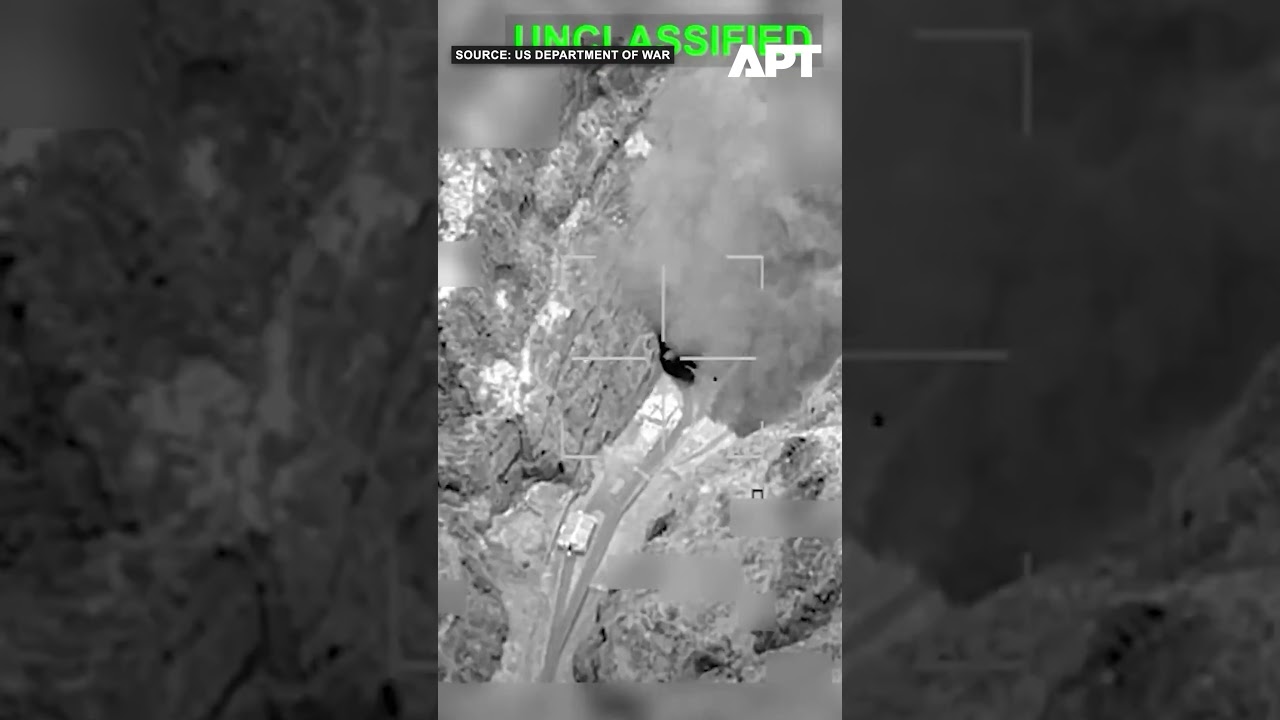 CENTCOM Footage Shows US Missile Strikes &lsquo;Deep Inside Iran&rsquo; | APT