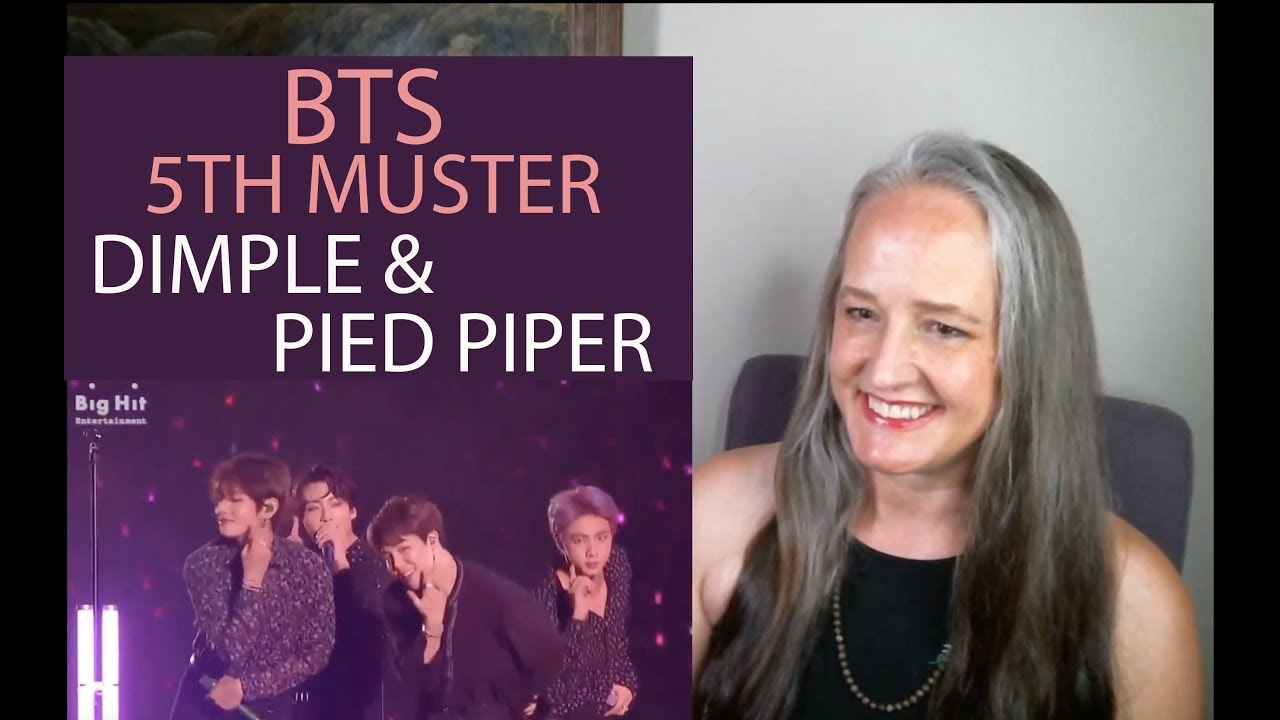 Voice Teacher Reacts to BTS Pied Piper + Dimple - 5th Muster