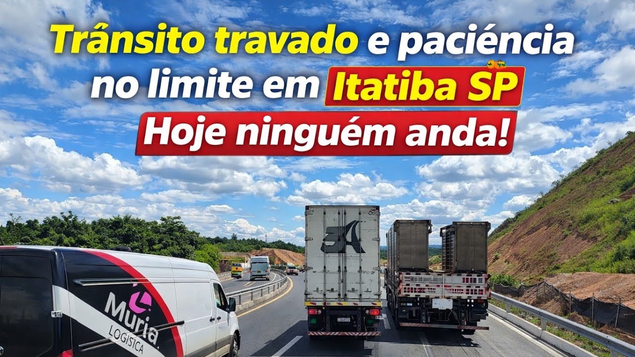 EP65/26 TÁ  OSSO O CONGESTIONAMENTO POR CÁ # REGIÃO DE #ITATIBA SP