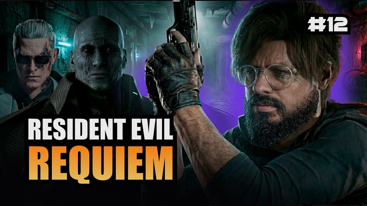 RESIDENT EVIL REQUIEM – GAMEPLAY #12 | Fugindo do Mr. X e Segredos da Umbrella