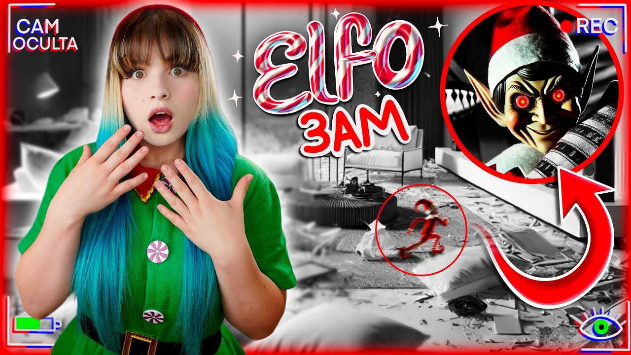 🔴 El ELFO MALDITO DESTRUY&Oacute; mi CASA y lo GRAB&Eacute; TODO!! 😱☠️😈